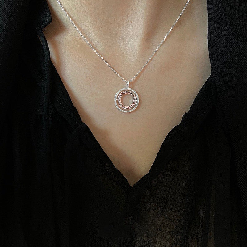 Elegant Water Drop Copper Necklace