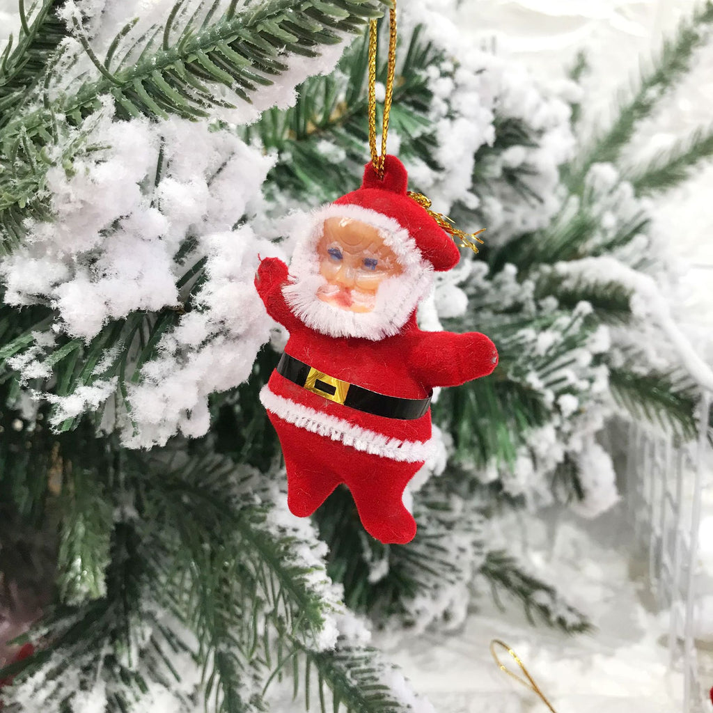 Santa Claus Apron Gold Dust Santa Claus Christmas Tree Hanging Festive Daily Necessities
