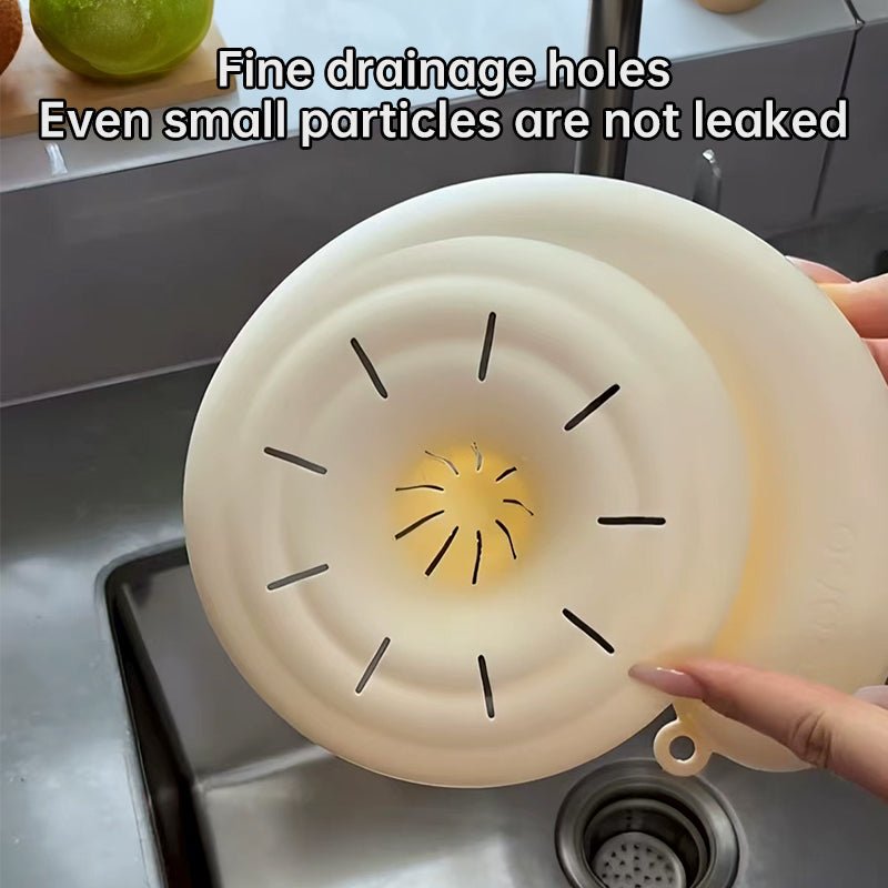 Snail-shaped multi-functional fruit drainer/vegetable washer: automatic rotation, reusable