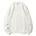 Sweatshirt Men's Round Neck Thicken Warm Outerwear Couple Style Long Sleeve