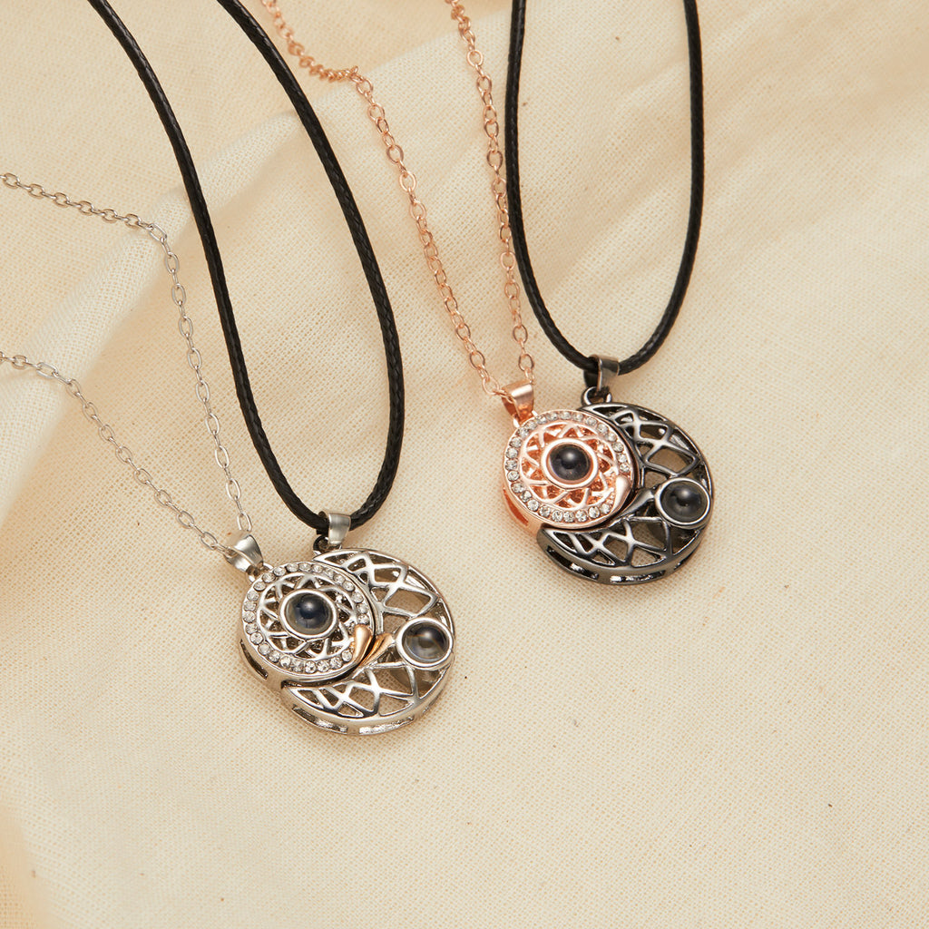 Magnetic Attraction Couple Necklace
