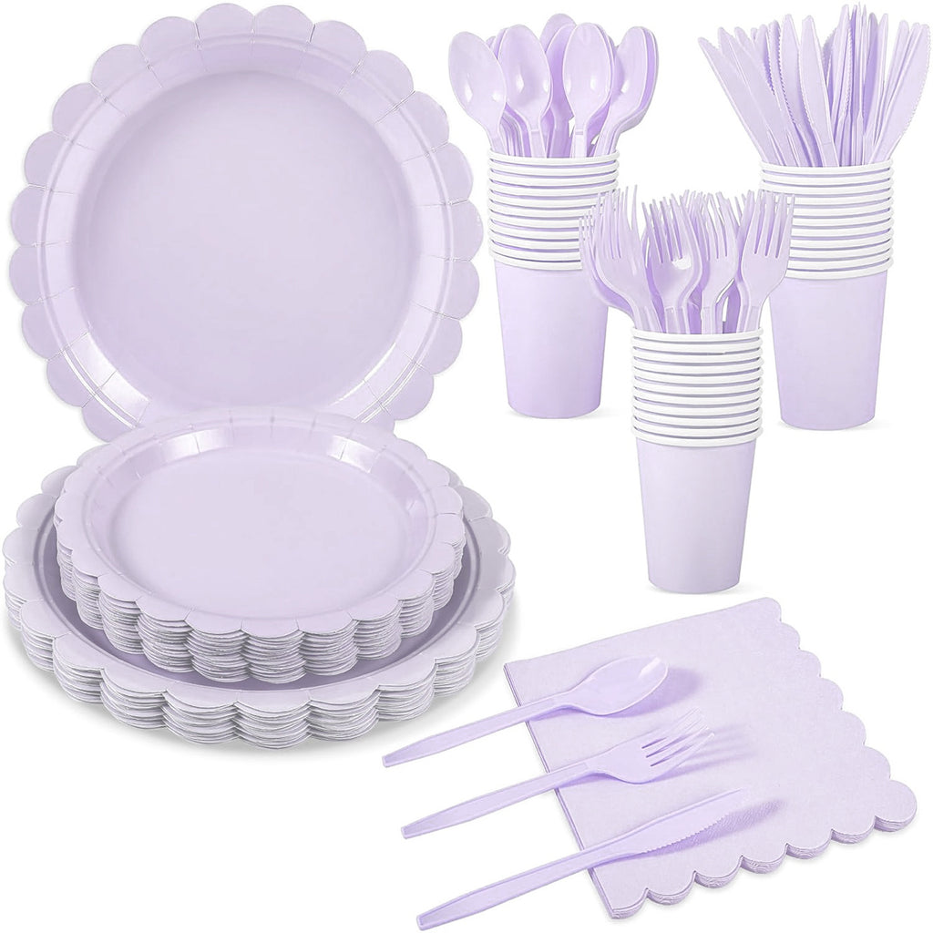 Lace-waved paper plate