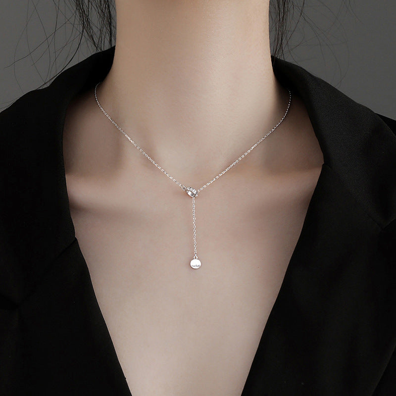 Elegant Water Drop Copper Necklace