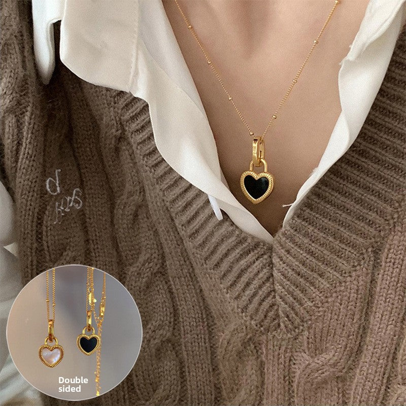 Elegant Water Drop Copper Necklace