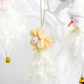 New Year Christmas Cute Angel Santa Claus Plush Dolls Christmas Tree Ornament Pendant Party Christmas Decoration for Home
