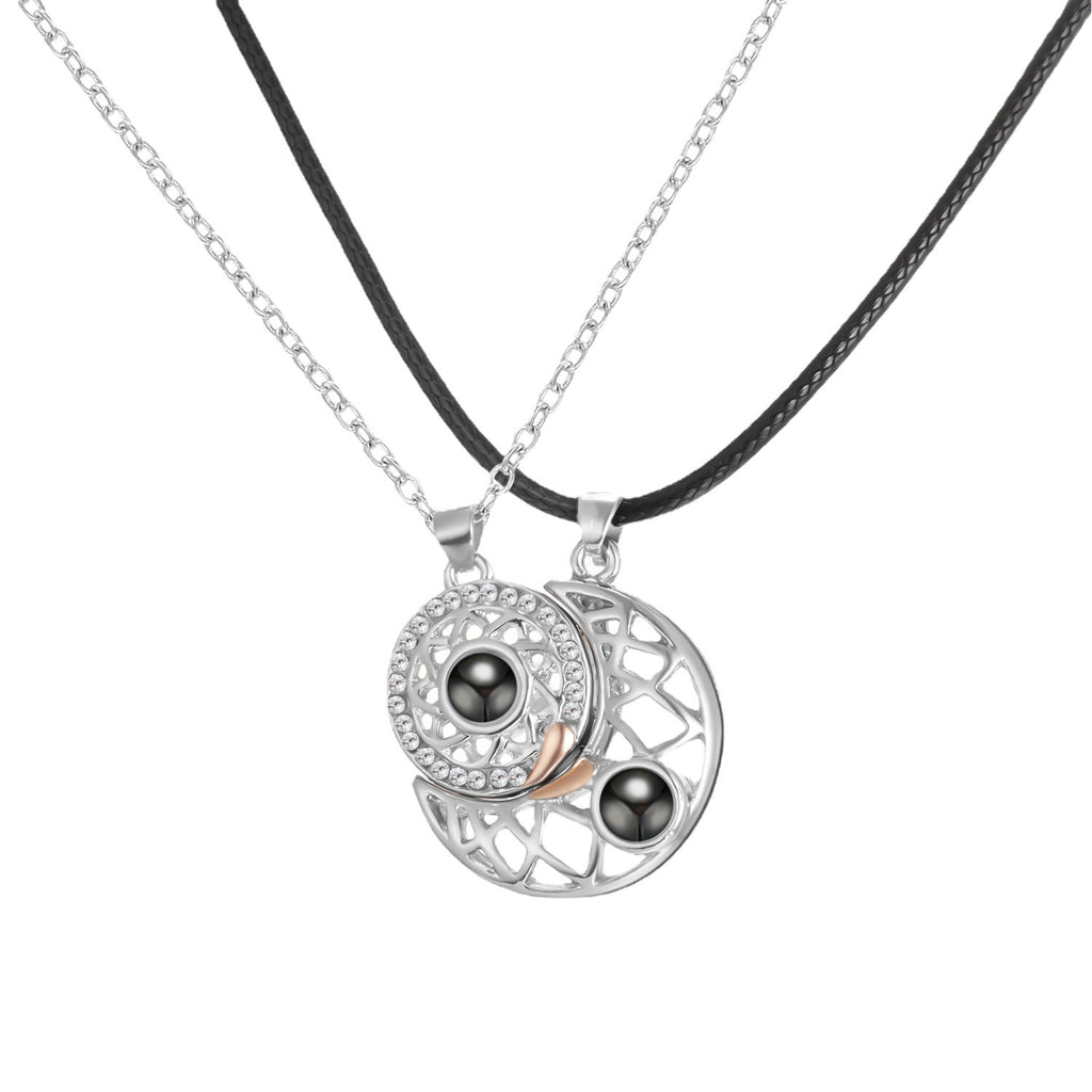 Magnetic Attraction Couple Necklace