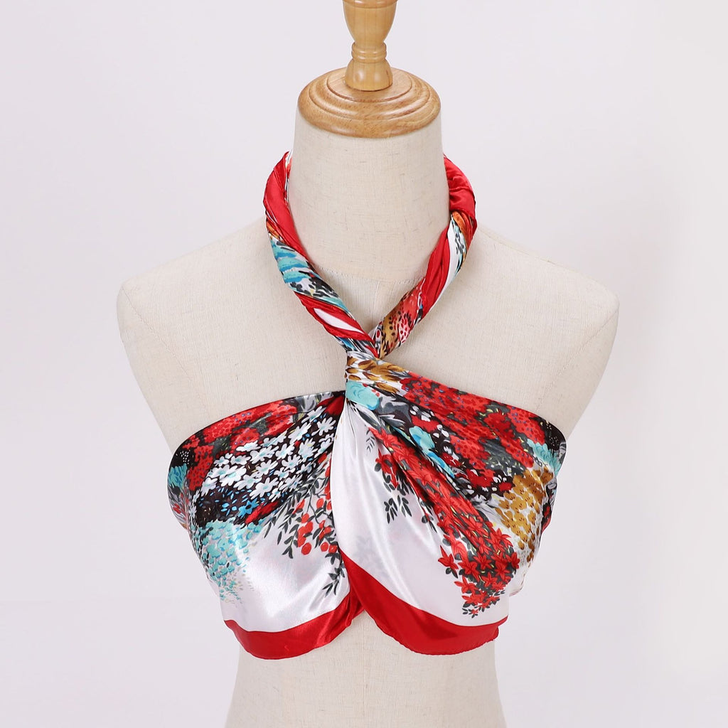 True scarves  women's square scarves  headscarves  shawls