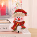 Christmas Tree Small Pendant Old Man Doll Holding Bell Christmas Day Decoration Supplies Small Gifts