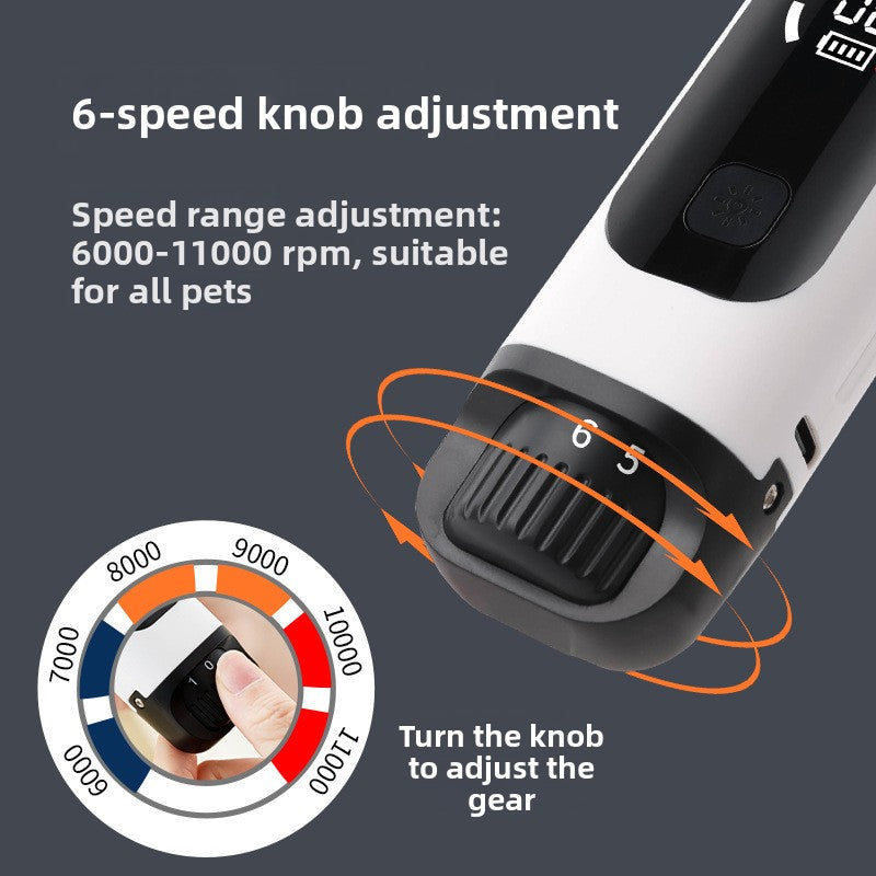 Pet nail grinder
