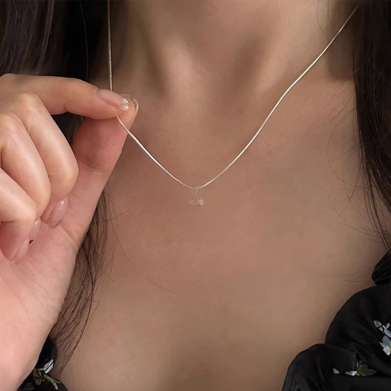 Elegant Water Drop Copper Necklace