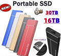 External Upgrade 500G-128TB Portable SSD External Solid State Drive High-Speed USB Transfer