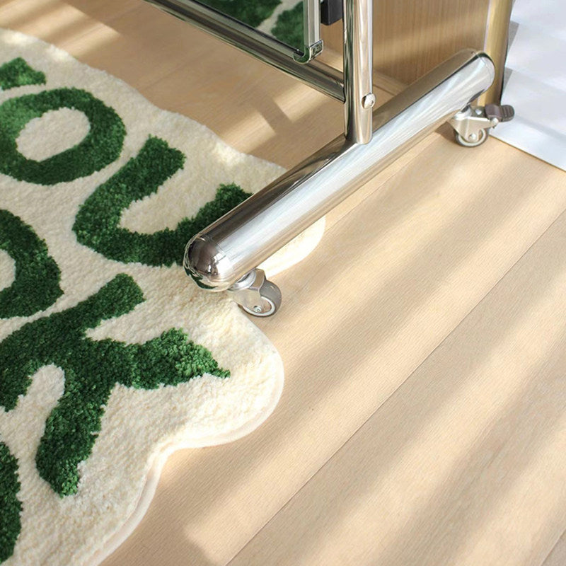 Irregular-Shaped Plush Carpet for Home Decor