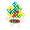 Balance Game Swing Stacking High Toy Russian Building Block Stacking Music Children's Party Tabletop Game
