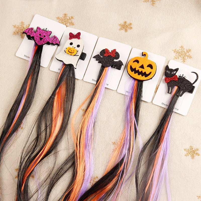 Halloween hair clip children's adult party party cosplay decoration clip hairpin
