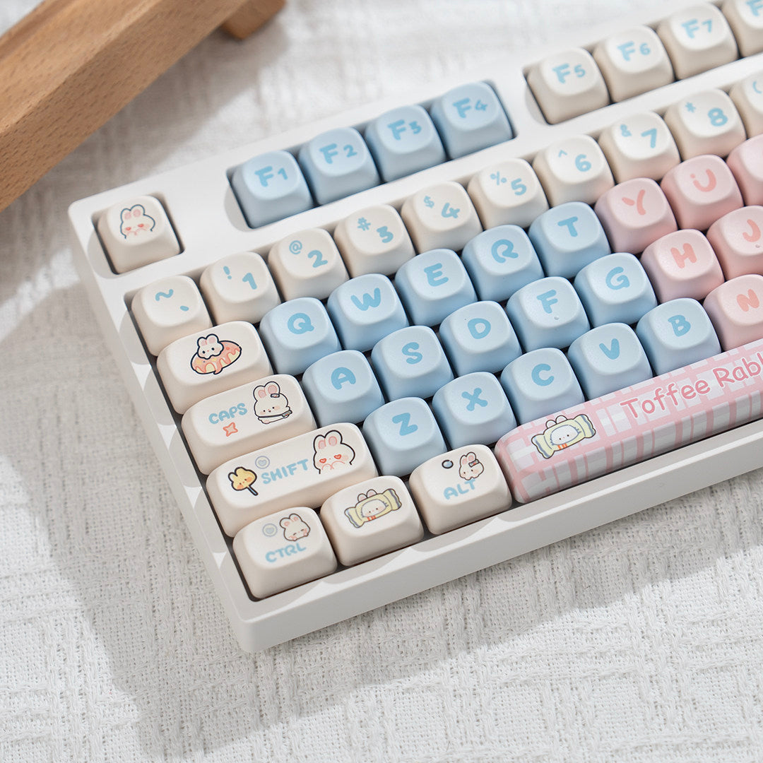 H108 Mechanical Keyboard Wired Wireless Bluetooth Full-Key Anti-Ghosting for Girls Office Gaming Cute Rgb Lighting Silent
