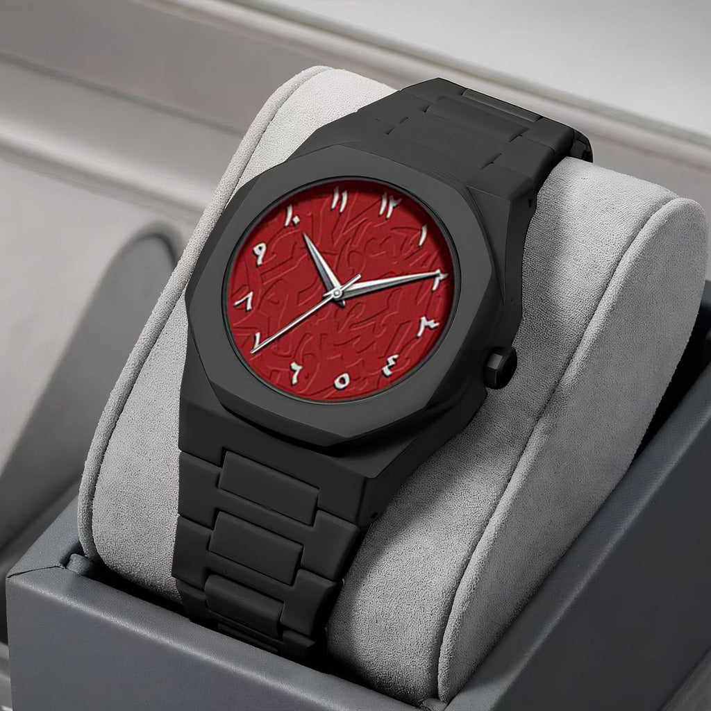 Plastic Quartz Watch, Waterproof Arabic Watch