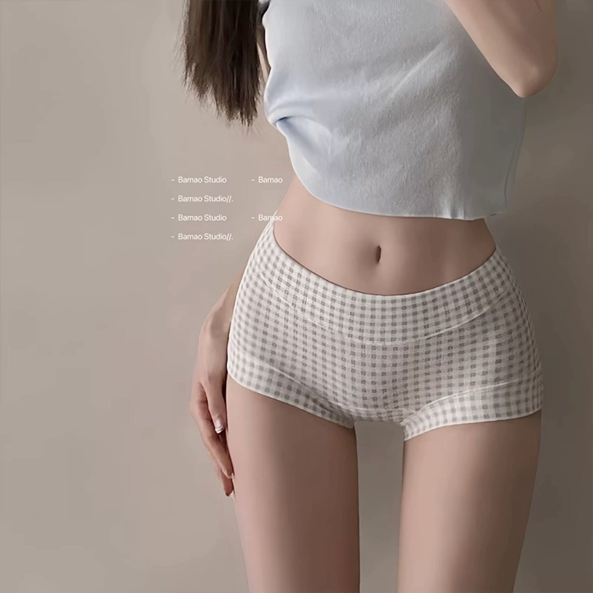 Womens Floral Cotton Boxer Briefs