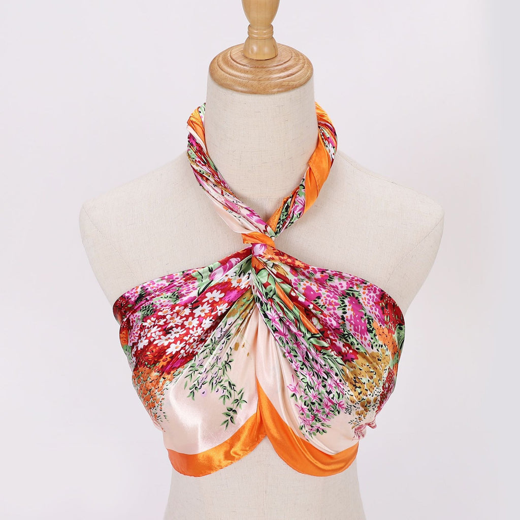 True scarves  women's square scarves  headscarves  shawls