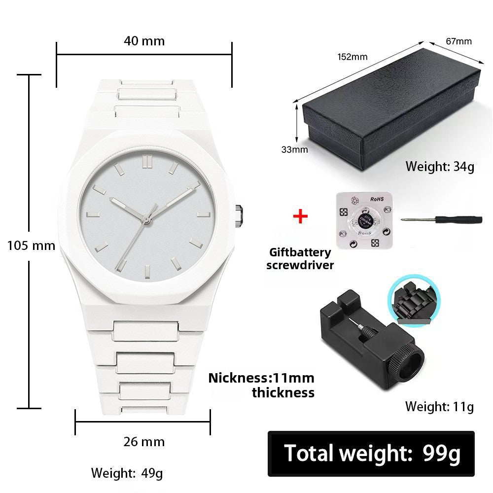 Plastic Quartz Watch, Waterproof Arabic Watch