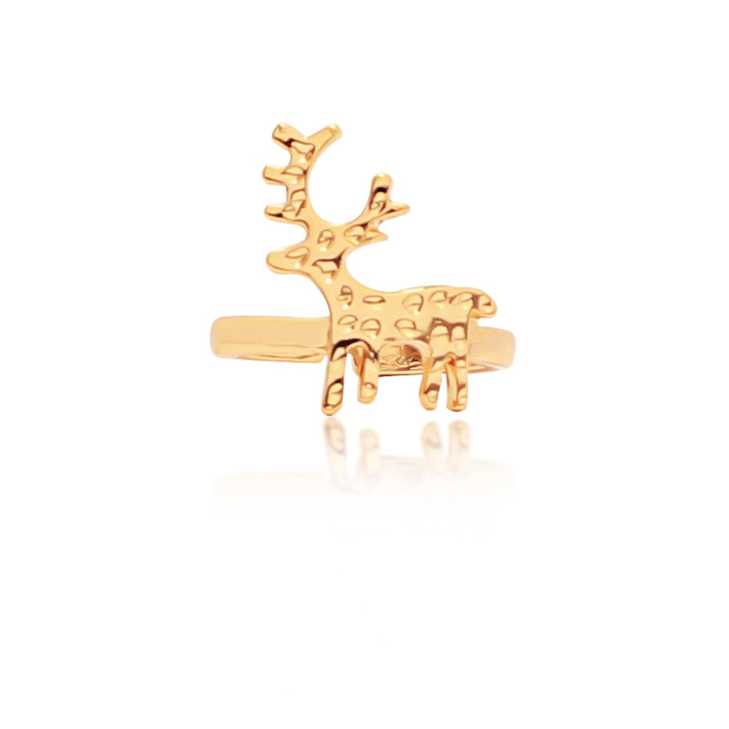 Cute Santa Claus Christmas tree multi style cartoon rings