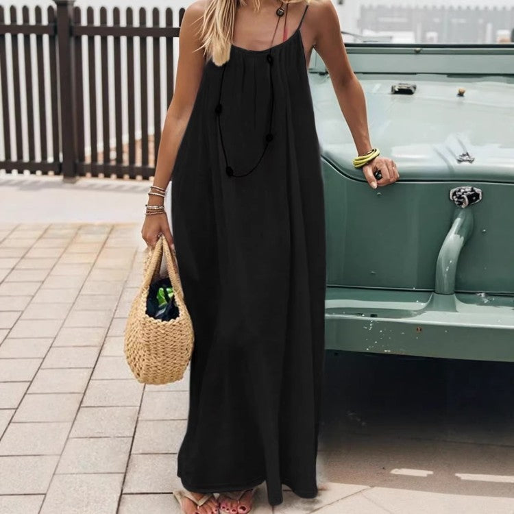 Womens Backless Loungewear Dress