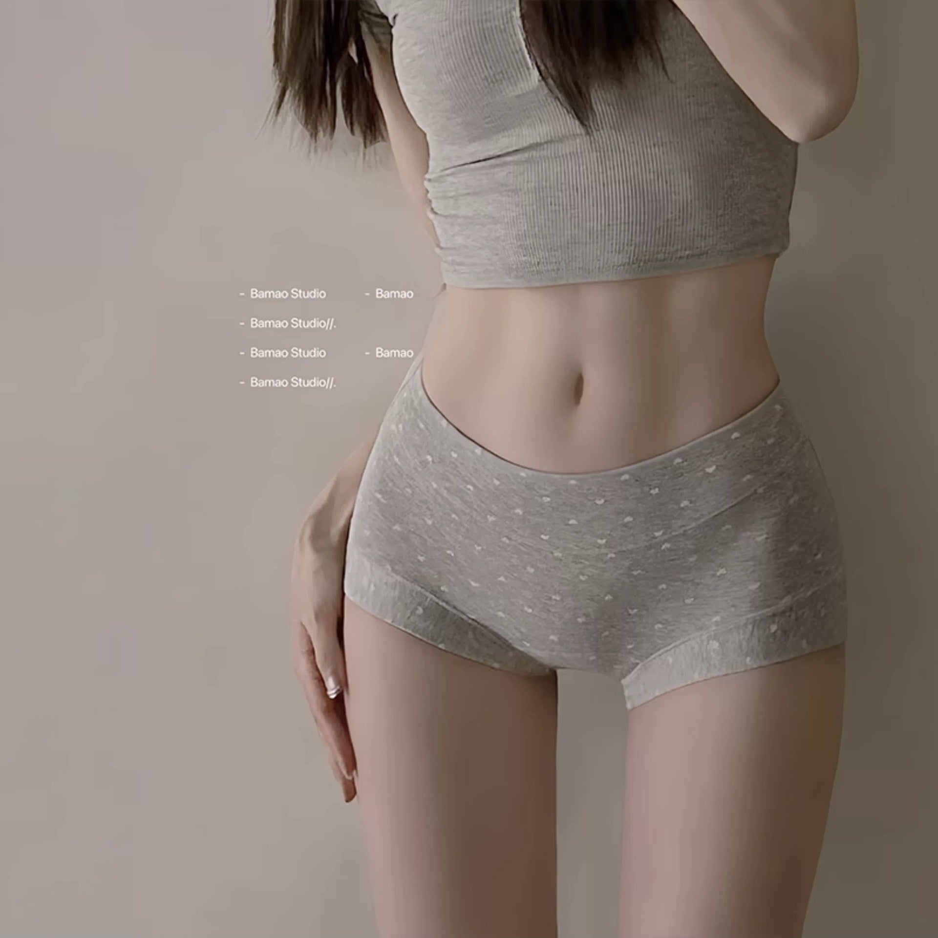 Womens Floral Cotton Boxer Briefs