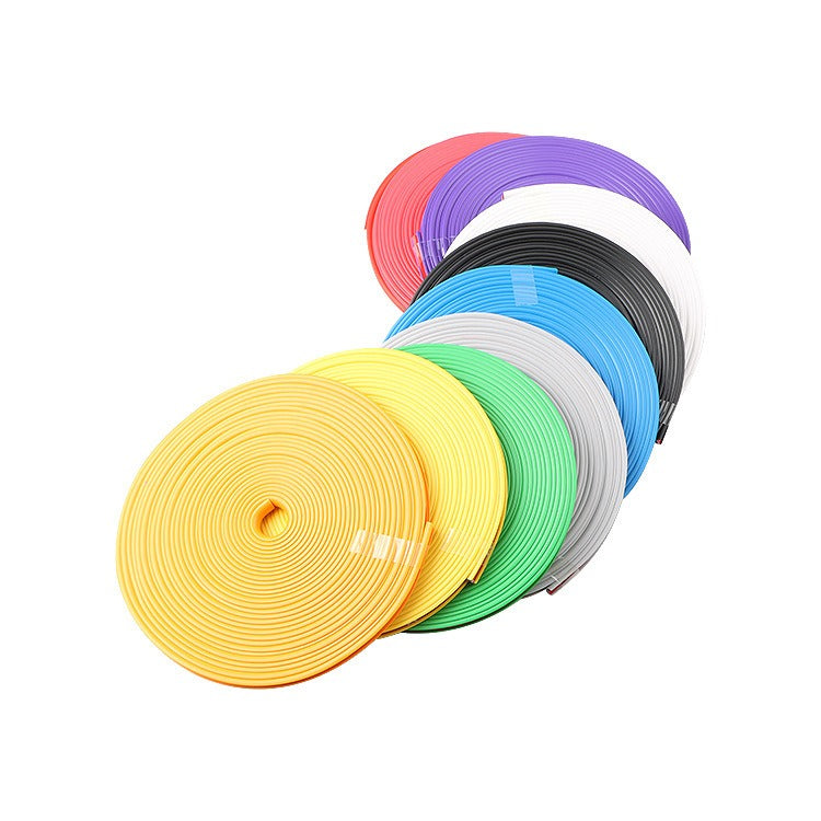 Car wheel hub decorative strip, tire protection ring, anti-collision strip, wheel hub anti-collision strip, decorative line stic