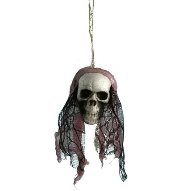 Halloween Scary Hanging Decor Pirates Corpse Skull Haunted House Bar Home Garden Decor Halloween Props Party Supplies Horror