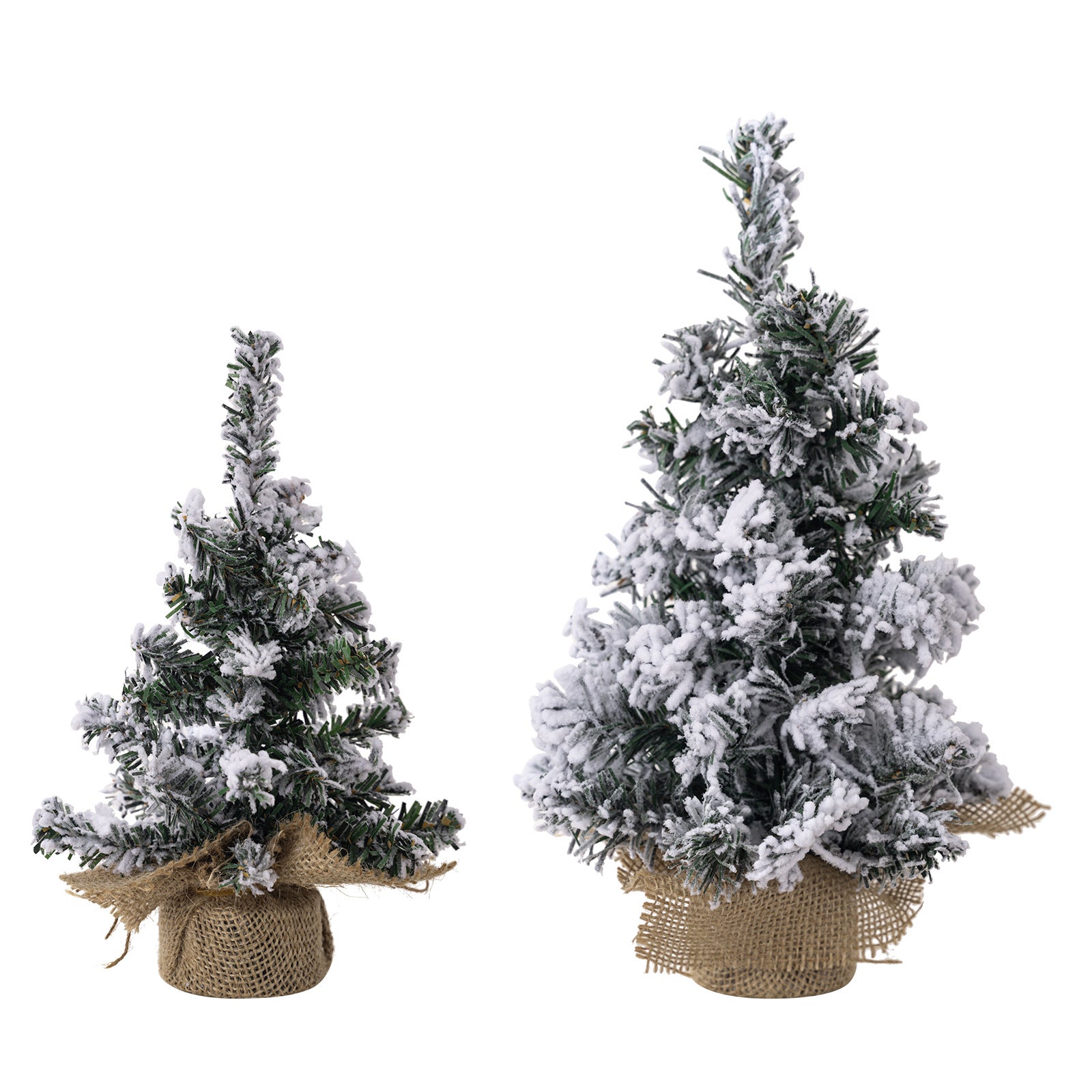 Christmas decoration creative simulation snow Christmas tree mini small tree desktop decoration Christmas spray snow small tree