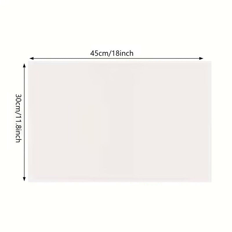 Cartoon Christmas Mat Holiday Party Table Decoration Thermal Insulation Mat White Hemp Printed Table Mat