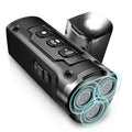 Ultrasonic Three-Head Sound Dog Repellent with Flashlight, Anti-Barking Device