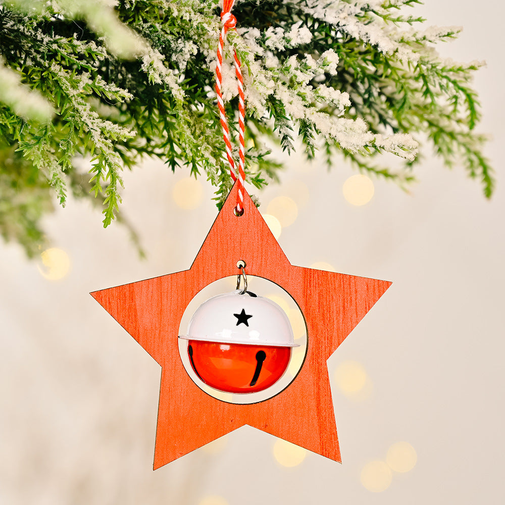 New Christmas Decoration Non-Woven Bell Pendant Christmas Tree Pendant Scene Decoration