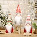 Christmas Decoration Products Snowflake Knitted Hat Forest Elderly Doll Decoration Creative New Faceless Doll