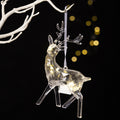 Creative new home decor Christmas series acrylic with lights, three house deer pendants, exquisite pendants