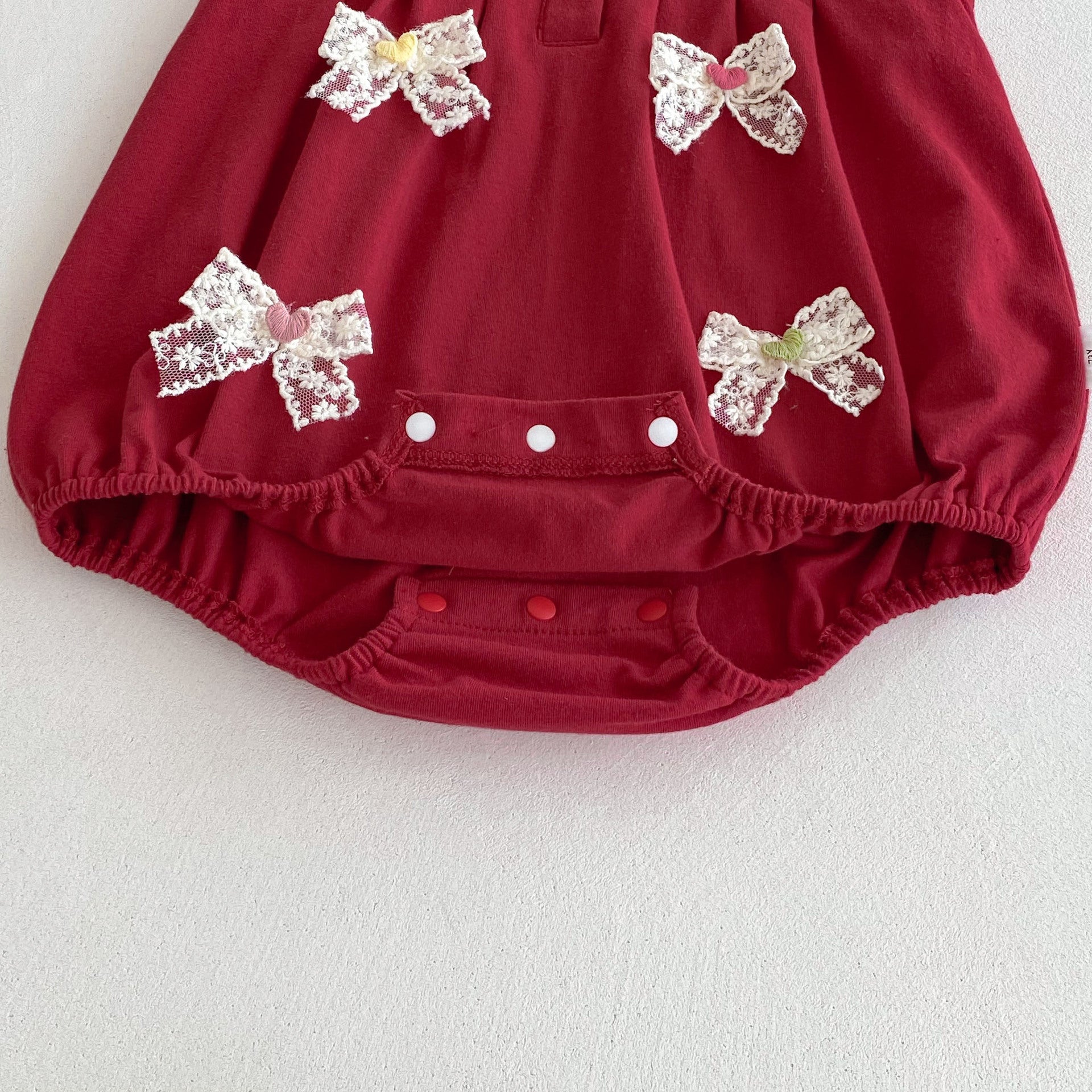 Summer Outfit Baby Romper Newborn Onesie Princess Bloomers Birthday Dress Lightweight Summer Clothing