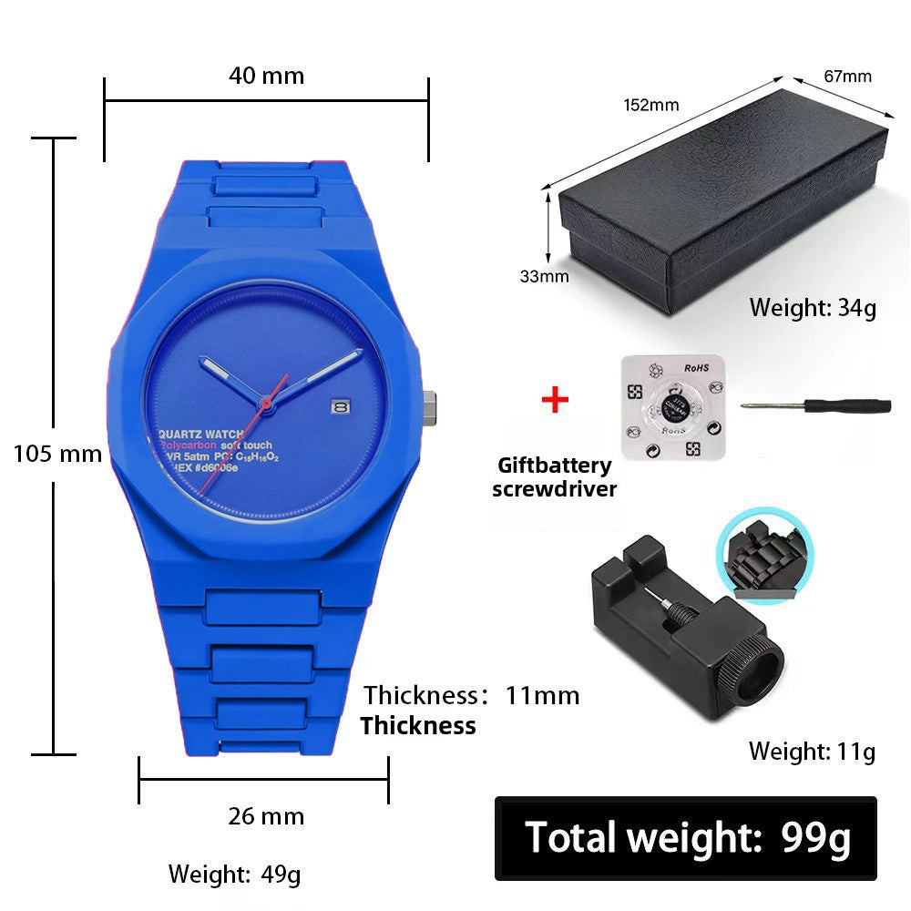 Plastic Quartz Watch, Waterproof Arabic Watch