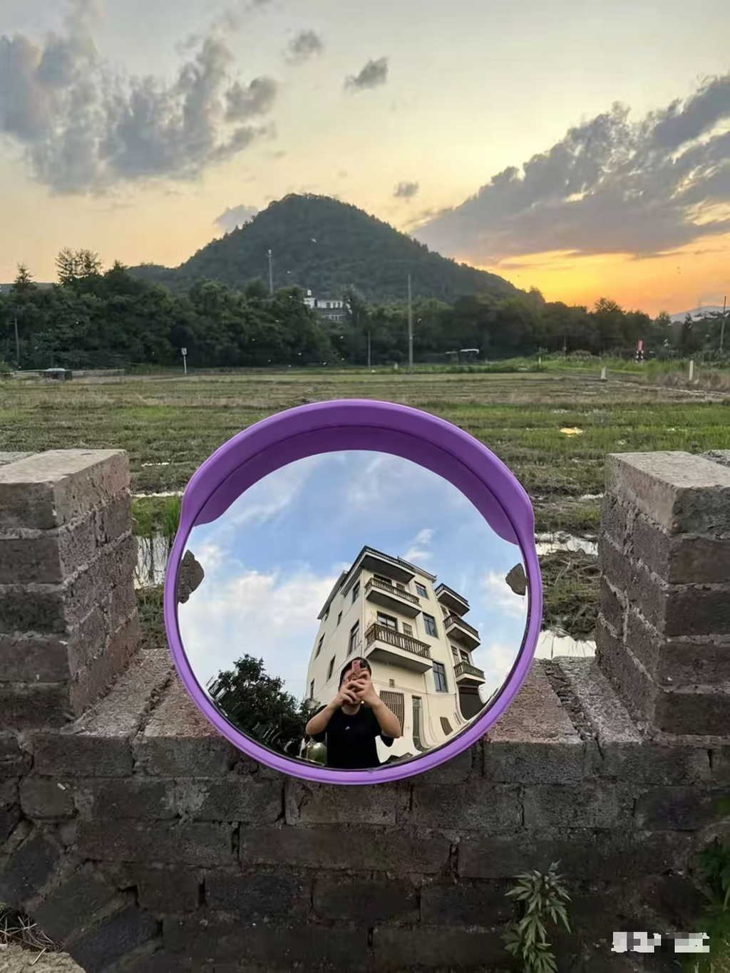 Concave-convex mirror