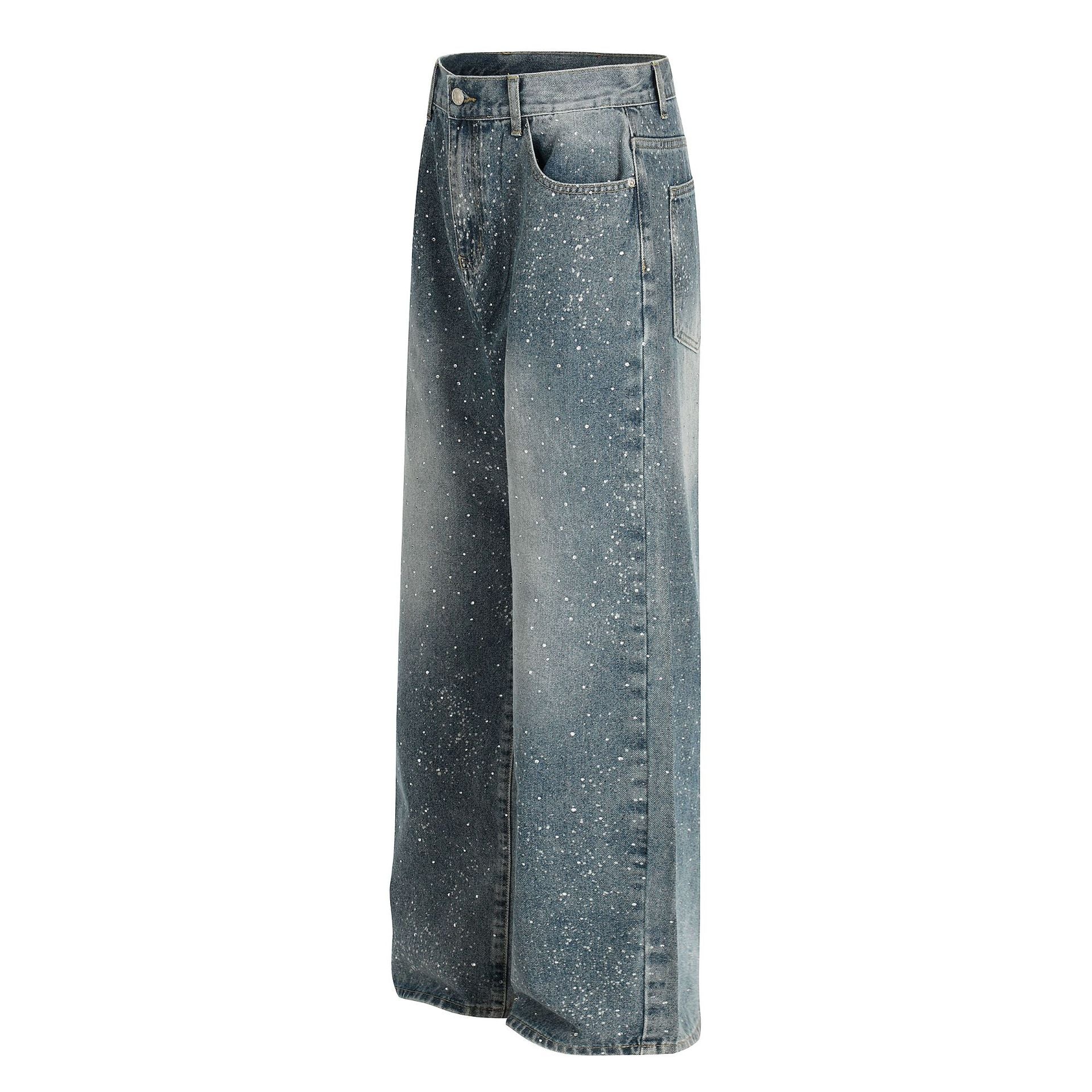Retro Loose Fit Denim Jeans