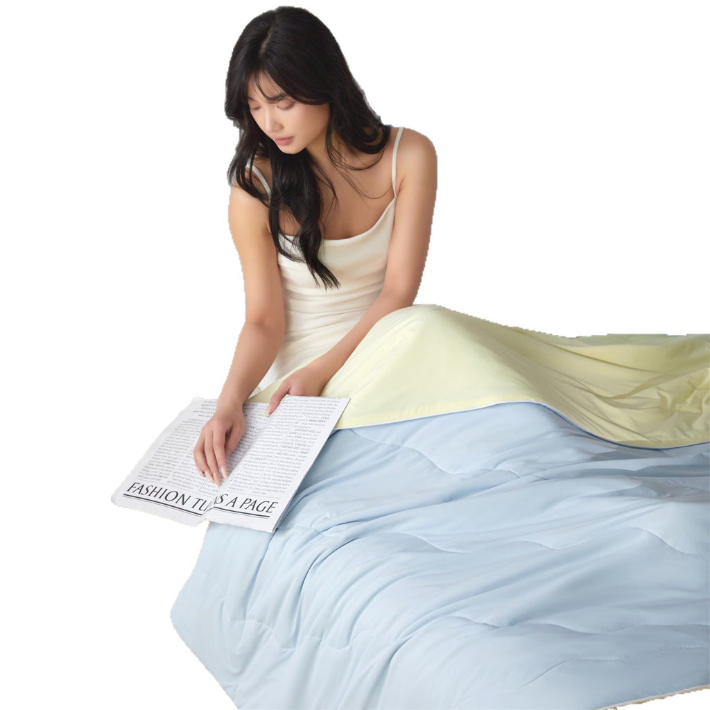 Ultra-Cooling Nylon Spandex Summer Quilt with Soybean Fiber