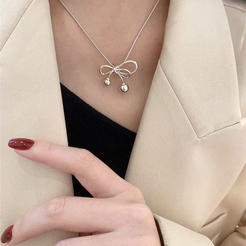 Elegant Water Drop Copper Necklace