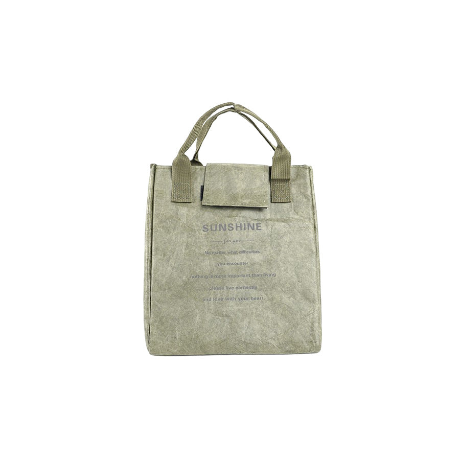 DuPont Paper Kraft Paper Lunch Bag Aluminum Foil Insulation Bag Lunch Box Bag Waterproof Picnic Lunch Box Bag Lunch Box Bag Lunch Bag