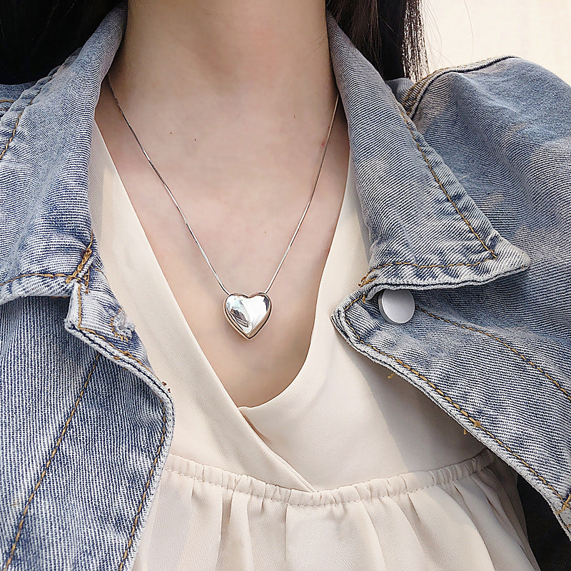 Elegant Water Drop Copper Necklace