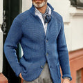 Men's Stand-up Collar Knit Sweater