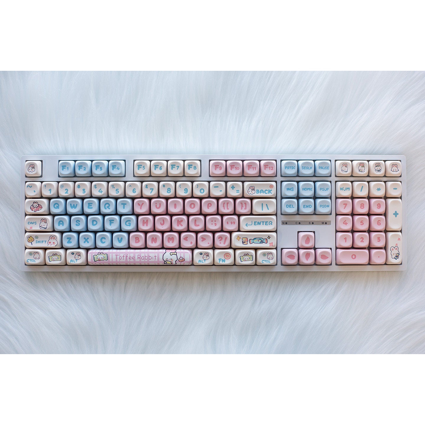 H108 Mechanical Keyboard Wired Wireless Bluetooth Full-Key Anti-Ghosting for Girls Office Gaming Cute Rgb Lighting Silent