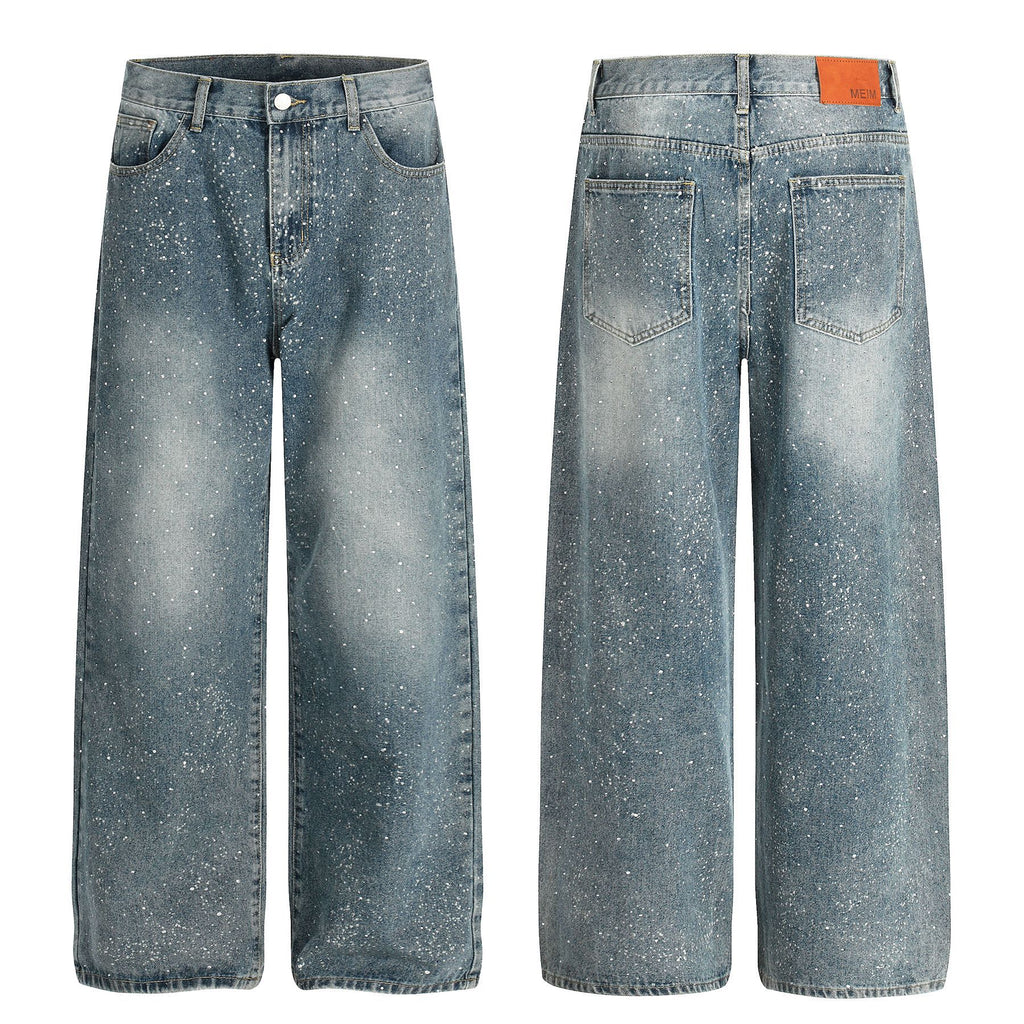 Retro Loose Fit Denim Jeans